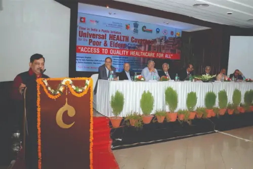 Project on Universal Healthcare coverage for the poor and elderly launched successfully in Varanasi