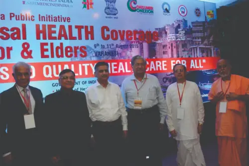 Project on Universal Healthcare coverage for the poor and elderly launched successfully in Varanasi